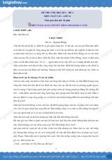Đề thi học kì 2 Văn 12 Cánh diều - Đề số 4